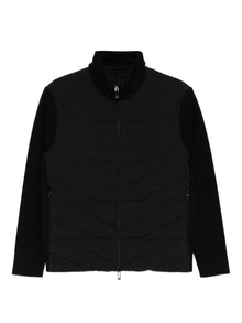  Emporio Armani Quilted panelled padded jacket