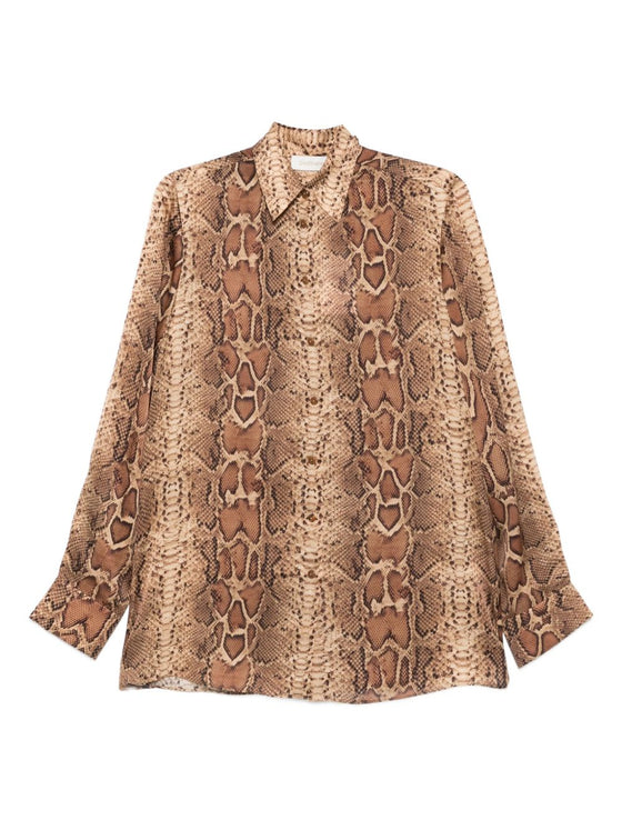 Zimmermann Shirts Brown