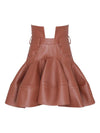 Zimmermann Skirts Leather Brown