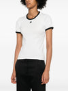 Courreges Pre Logo cotton t-shirt