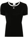 Courreges Pre Logo cotton t-shirt