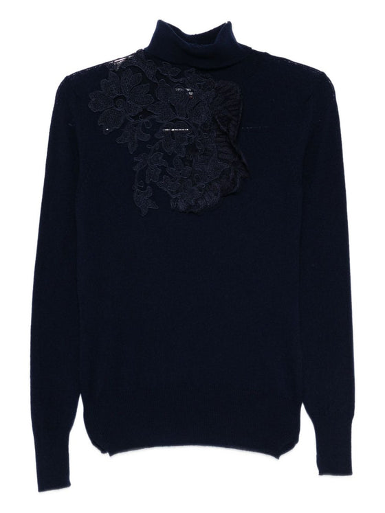Ermanno Scervino Sweaters Blue