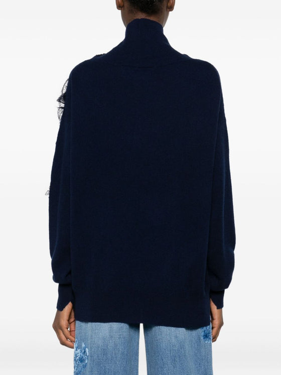 Ermanno Scervino Sweaters Blue