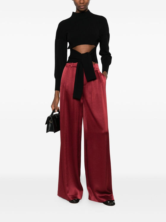 Alice + Olivia Trousers Bordeaux