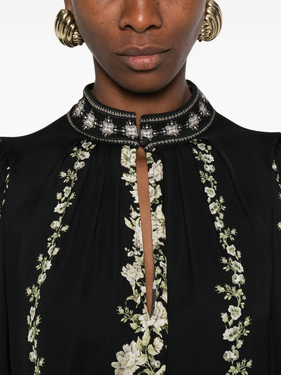 Alice + Olivia Shirts Black