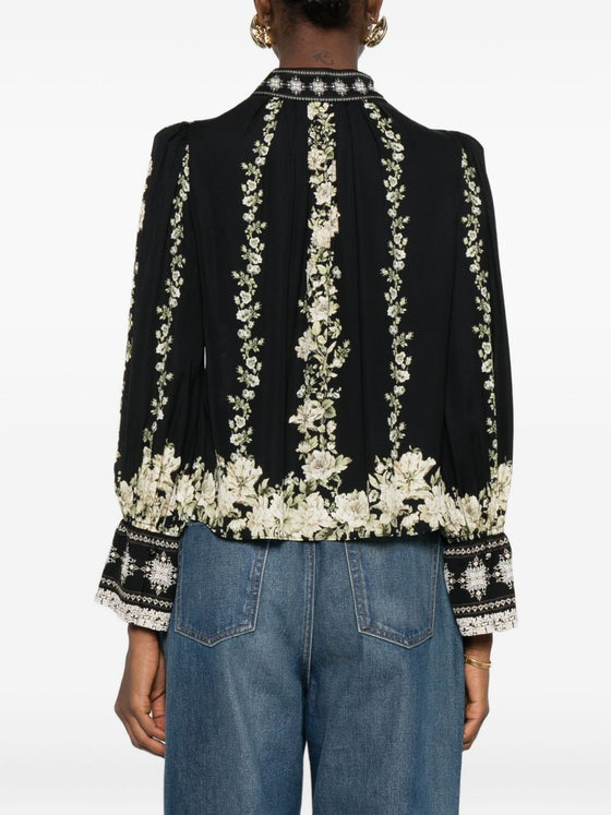 Alice + Olivia Shirts Black