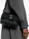 Zanellato Capsule Zanellato Postina® Baby Bag In Amoretto Black Etna Leather