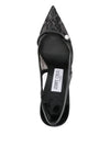 Jimmy Choo Amita 45 patent leather slingback pumps
