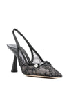 Jimmy Choo Amita 45 patent leather slingback pumps