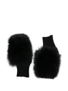 Alpo Cashmere Fur Gloves.