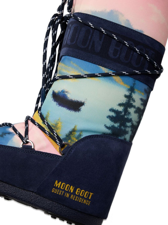 MOON BOOT X GUEST IN RESIDENCE Boots Blue