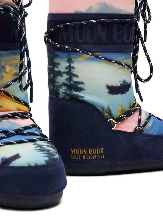 MOON BOOT X GUEST IN RESIDENCE Boots Blue