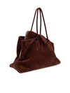 The Attico ''La Passeggiata Medium'' Light Chocolate Top Handle