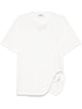 The Attico Asymmetric cotton t-shirt