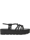 Gianvito Rossi Hebe leather platform sandals