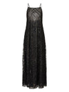 Emporio Armani Sequin-embellished backless mini dress