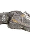 Golden Goose Stardan in white leather and glitter