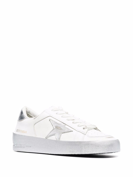 Golden Goose Sneakers Silver