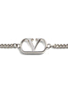 Valentino Garavani-Valentino Garavani Vlogo Signature Metal Bracelet