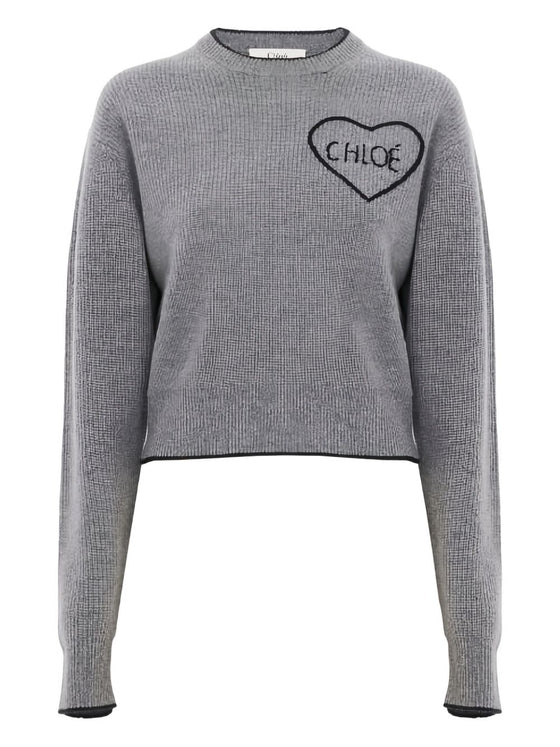 Chloé Chloè Sweaters Grey