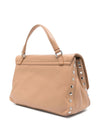 Zanellato Postina® Small Bag In Hammered Leather Brown Cantucci