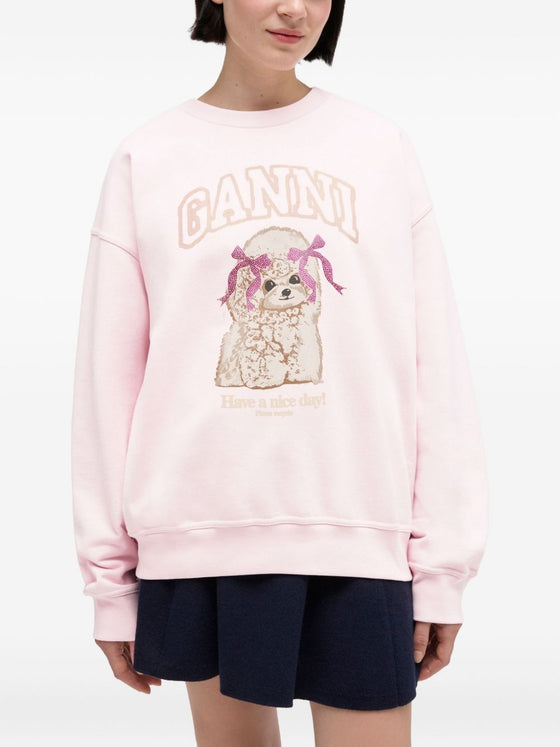 GANNI Sweaters Pink