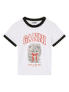 GANNI T-shirts and Polos White