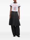 Ganni Margot Kitty organic cotton t-shirt