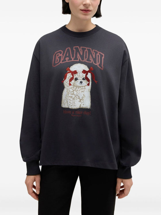GANNI Sweaters Black
