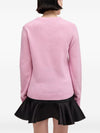 Ganni Wool crewneck sweater
