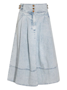  Zimmermann Skirts Clear Blue