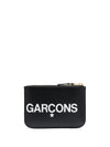 Comme Des Garcons Huge Logo Group Wallet