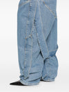 The Attico Jeans Clear Blue
