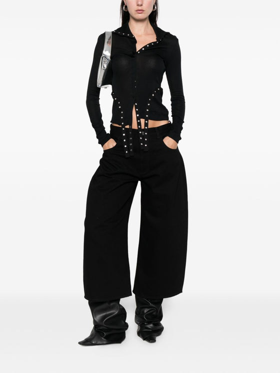 The Attico Jeans Black