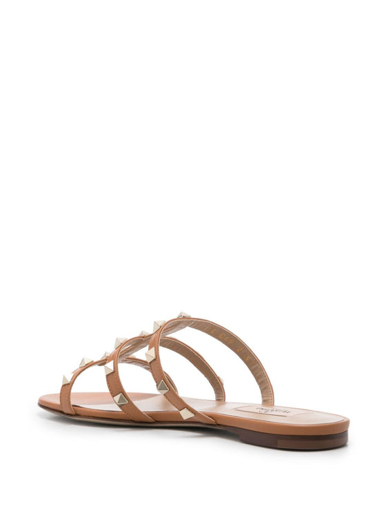 Valentino Garavani Sandals Leather Brown