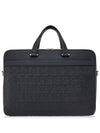 Ferragamo Embossed Gancini Briefcase