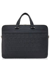 Ferragamo Embossed Gancini Briefcase