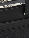 Ferragamo Embossed Gancini Briefcase