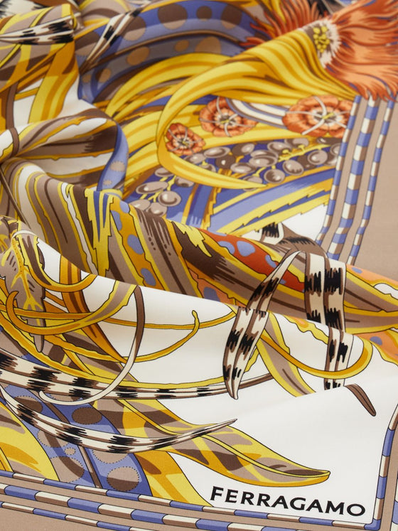 Ferragamo Scarfs Ivory