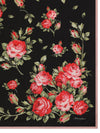 Dolce & Gabbana-Roses Bouquet Print Silk Foulard