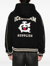Icecream Cotton hooded bomber jacket