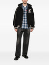 Icecream Cotton hooded bomber jacket