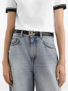 Dolce & Gabbana-DG embellished leather belt