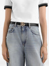 Dolce & Gabbana-DG embellished leather belt
