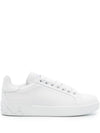 Dolce & Gabbana-Portofino' sneaker in white calf leather.