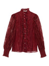 Alice + Olivia Shirts Bordeaux