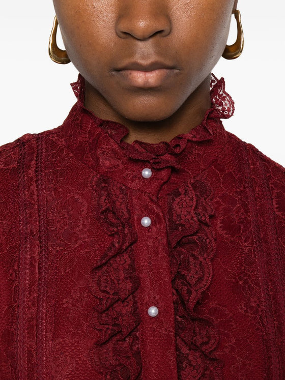 Alice + Olivia Shirts Bordeaux