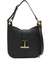Tom Ford Tara Small Shoulder Bag In Grained Leather