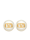 Valentino Garavani-Vlogo Signature Earrings With Pearls