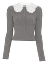 Self-Portrait Collar-detail sweater